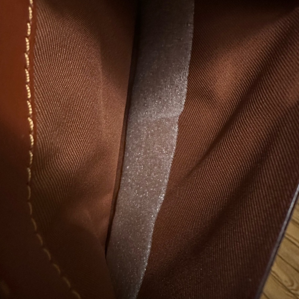 🐎 COACH SMALL🐎 SIGNATURE WRISTLET IN COATED CANVAS & LEATHER - Picture 6 of 8